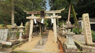 【桜井市】「能楽宝生流発祥之地」の碑がある宗像神社
